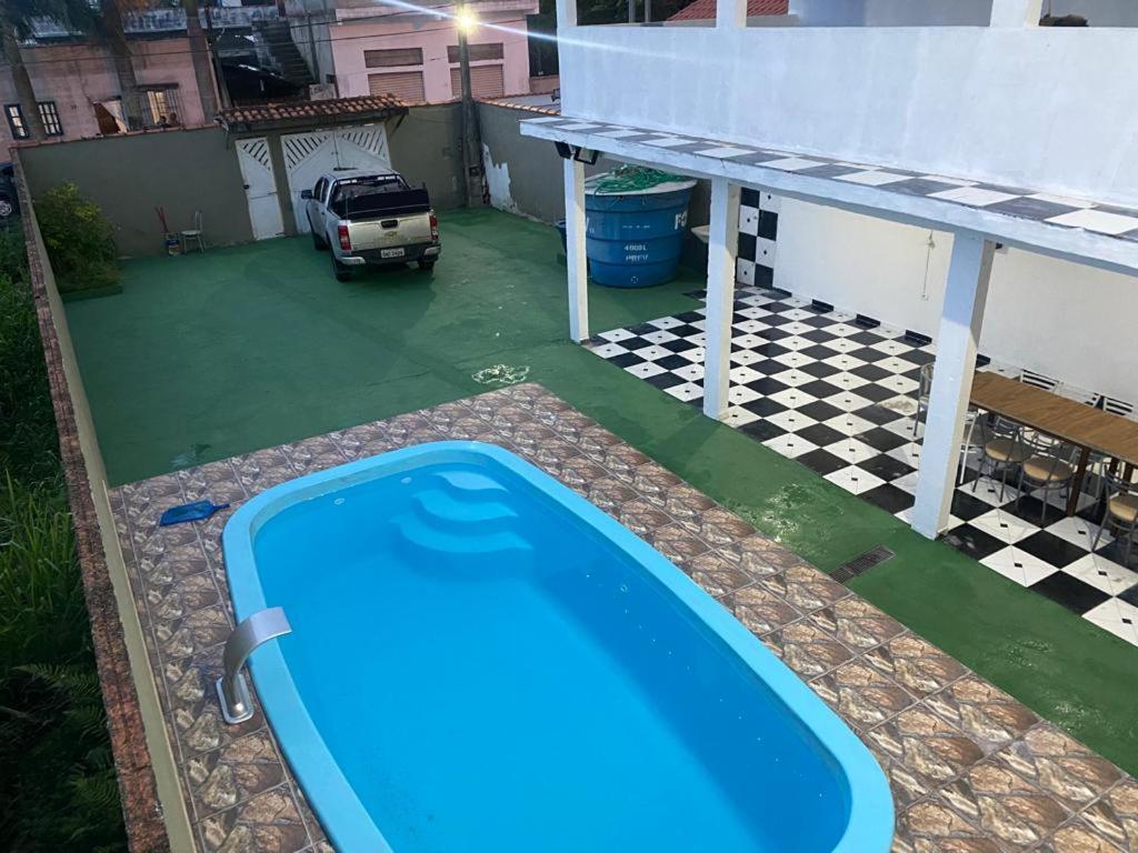 Otima Casa Com Piscina Em Praia Grande Villa Sao Paulo Ruang foto